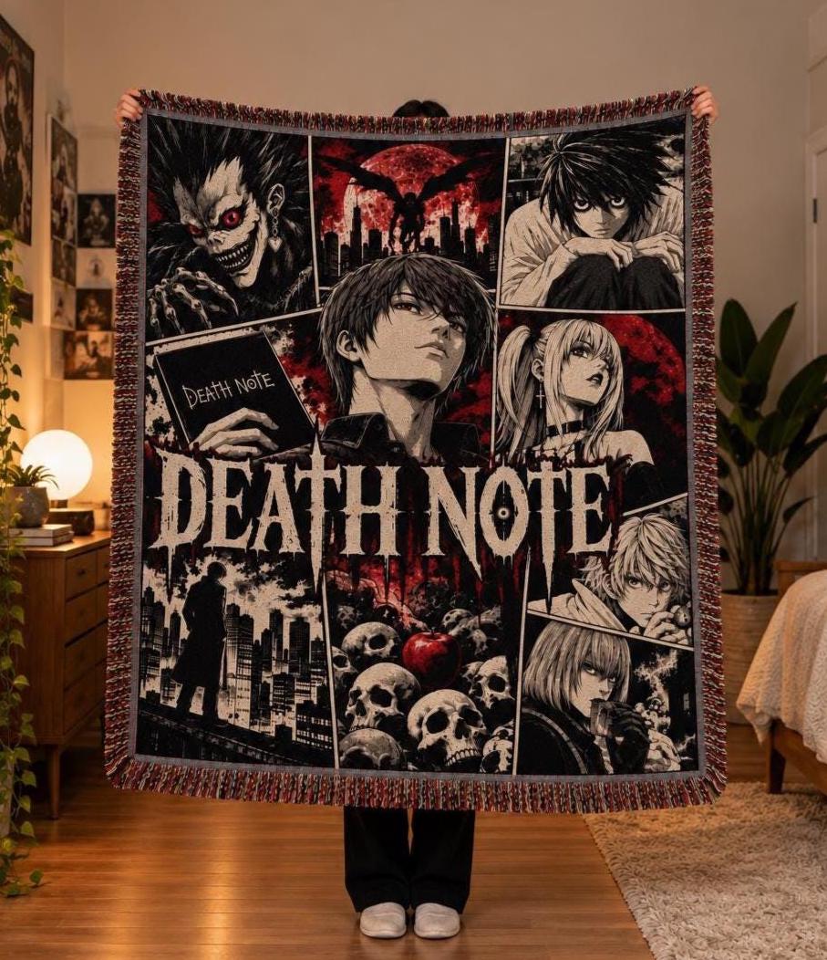 Death Note Tapestry - Etsy