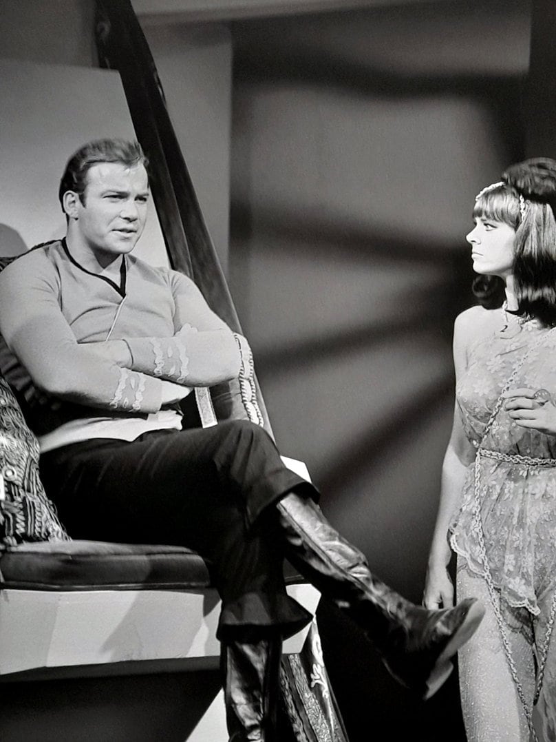 Photographic Print : William Shatner, “star Trek”, With Alyce and Rhae ...