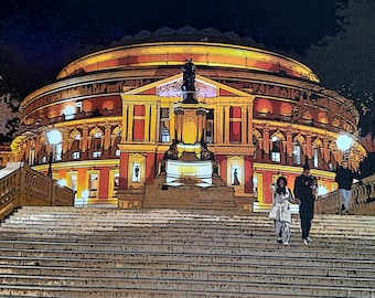 Impresión fotográfica: El Royal Albert Hall, Kensington, Londres