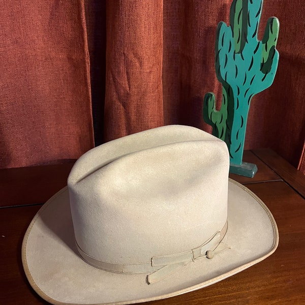 1950s Western Penny's Towncraft Cowboy hat AS IS VLV Rockabilly Hipster