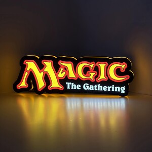 Magic the Gathering Sign - Etsy