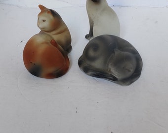 1980s Avon collectible cat trio purrfect collection addition