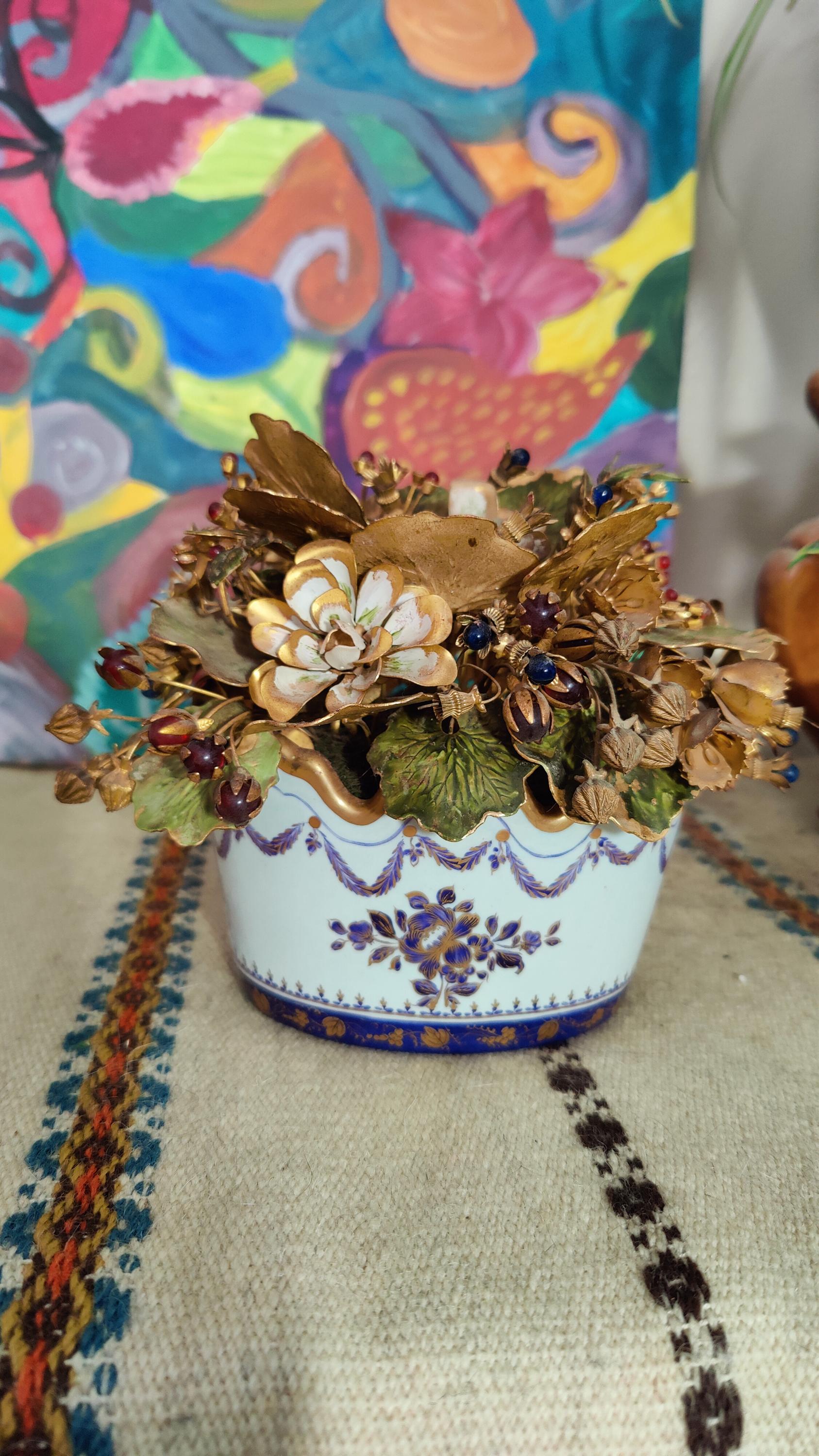 アンティーク　MOTTAHADEH製６穴フラワーベース Mottahedeh Vases - Etsy