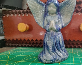 90s BBP salt glaze angel figurine