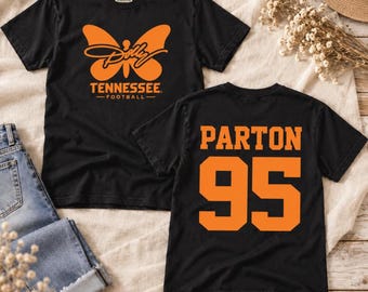 Comfort Colors Tennessee Football Dolly Shirt, Parton 95 Football Tribute T-Shirt, Country Music Tee, Gift for Fan