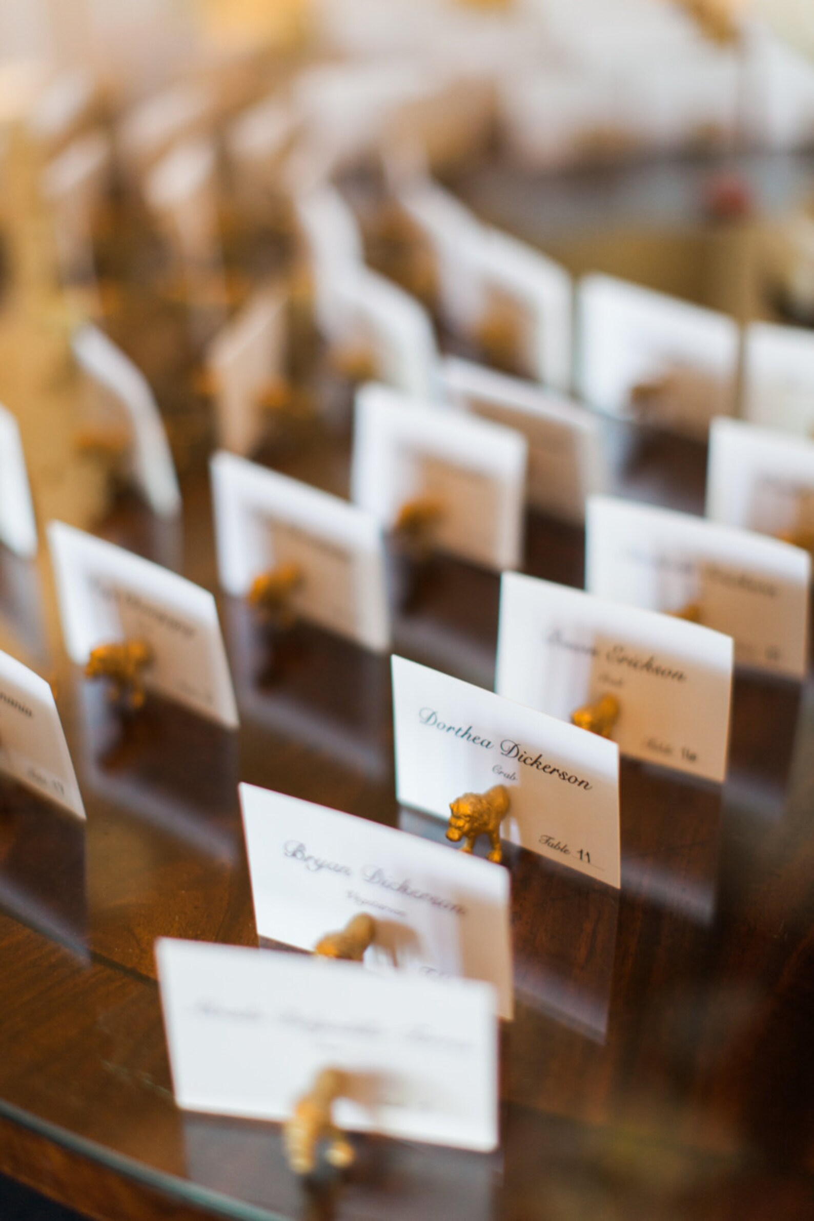 Animal Place Card Holder Wedding Accessories Wedding Favors Etsy