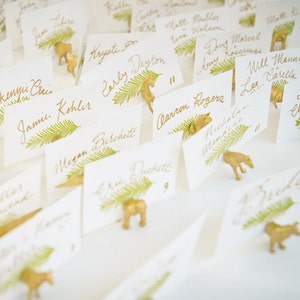 Wedding Escort Card Holders Pick your animals 25 full holders image 2