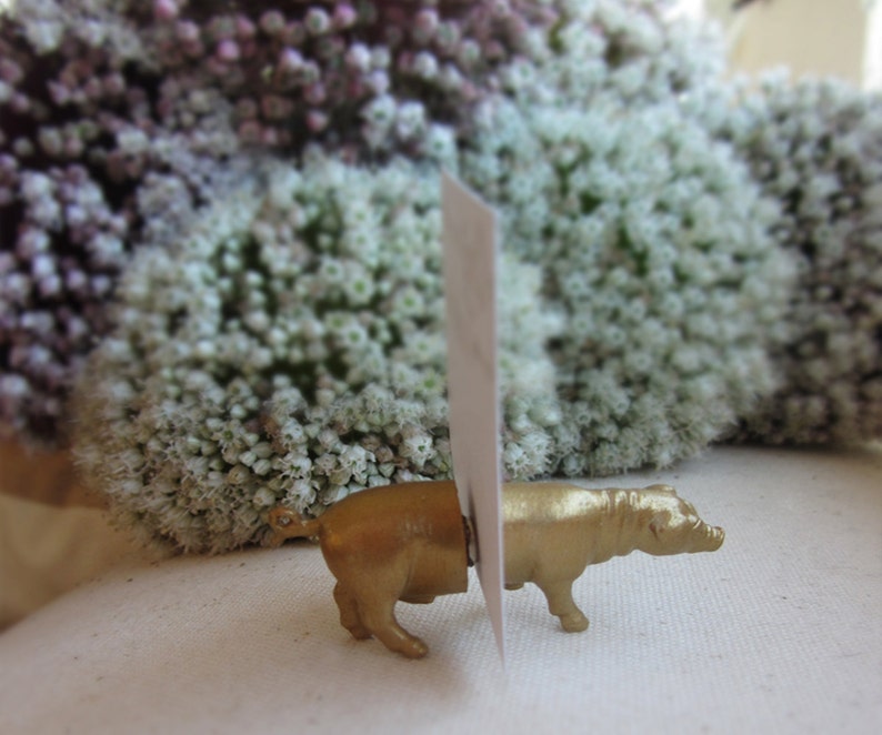 Animal Wedding Favor that can double as Placecard holders Any color and animal you like image 3