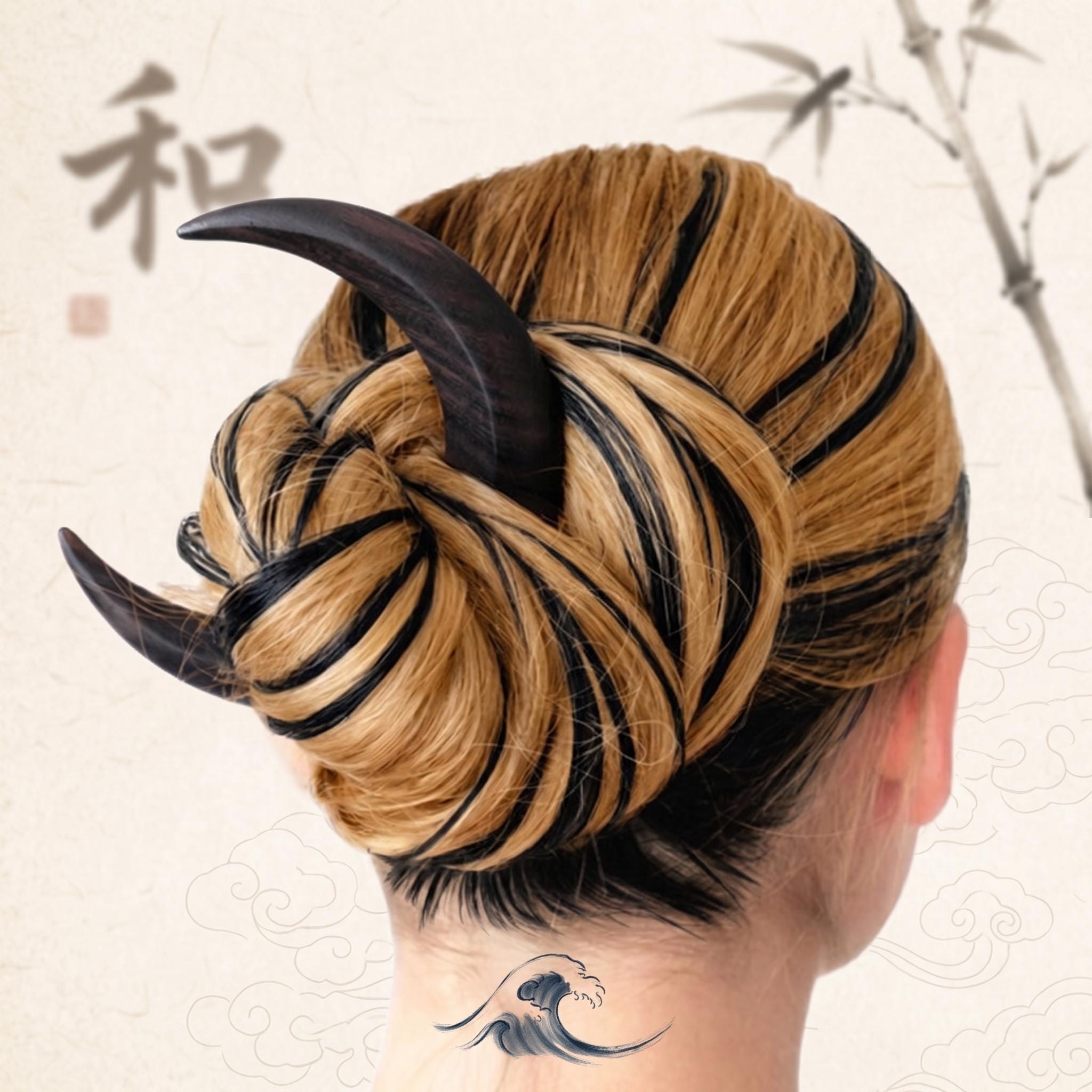 Moon Hair Stick - Etsy