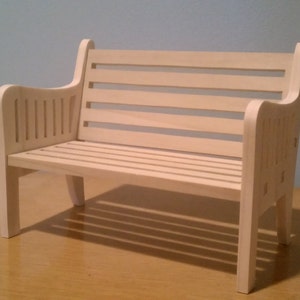 Barbie Size Bench