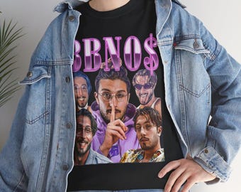 BBnoS Rapper Graphic T-Shirt, Hip Hop Music Fan Tee