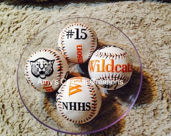 Custom Embroidered Baseball, Baseball Trophies, Baseball Trophy, Embroidered Baseball, Custom Baseball, Custom Softball,