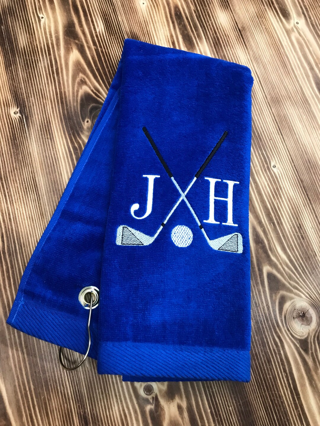 Custom Golf Towel, Personalized Golf Towel, Embroidered Golf Towel