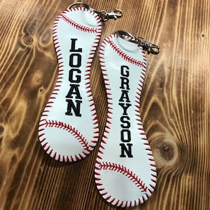 Baseball Schlüsselanhänger, Baseball Schlüsselanhänger, Schlüsselanhänger, Schlüsselanhänger, Softball, Leder Schlüsselanhänger, Leder Schlüsselanhänger, Baseball Schlüsselanhänger