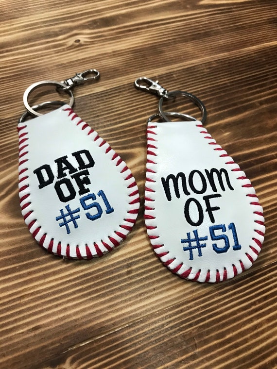 Baseball leather keychain clearance