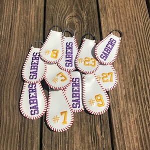 Baseball Schlüsselanhänger, Baseball Schlüsselanhänger, Schlüsselbund, Schlüsselanhänger, Leder Schlüsselbund, Leder Schlüsselanhänger, Softball Schlüsselbund, Softball