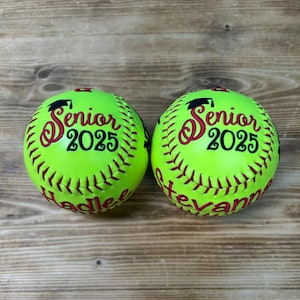 Custom Embroidered Softball, Softball Trophies, Softball Trophy, Embroidered Softball, Custom Baseball, Custom Softball,