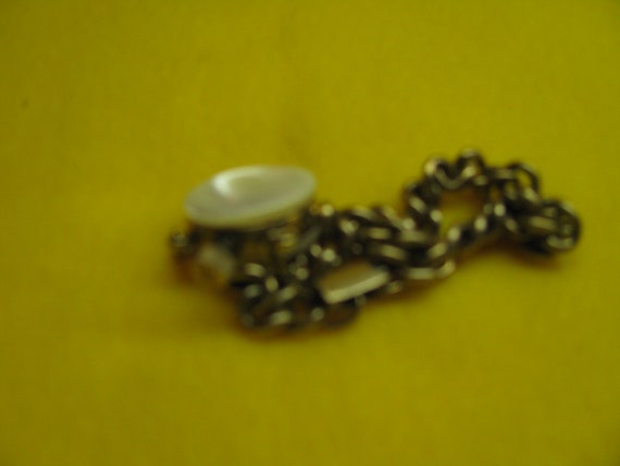 Ladys bracelet W/Mother Pearl perfume bottle - image 3