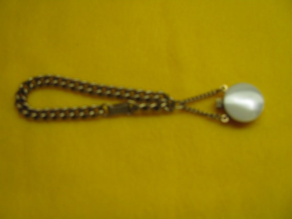 Ladys bracelet W/Mother Pearl perfume bottle - image 1