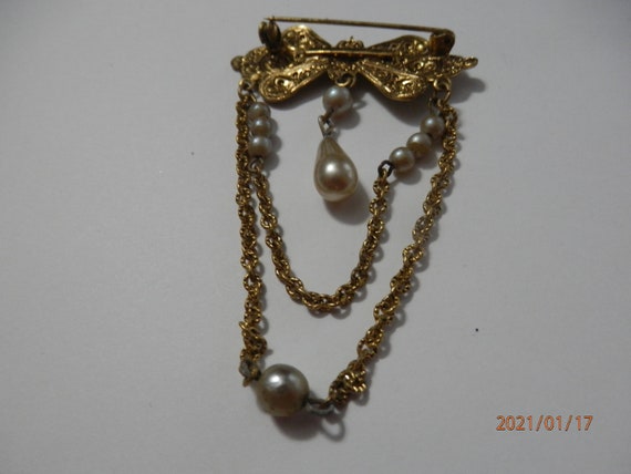 Vintage pin jade jewelry - image 8