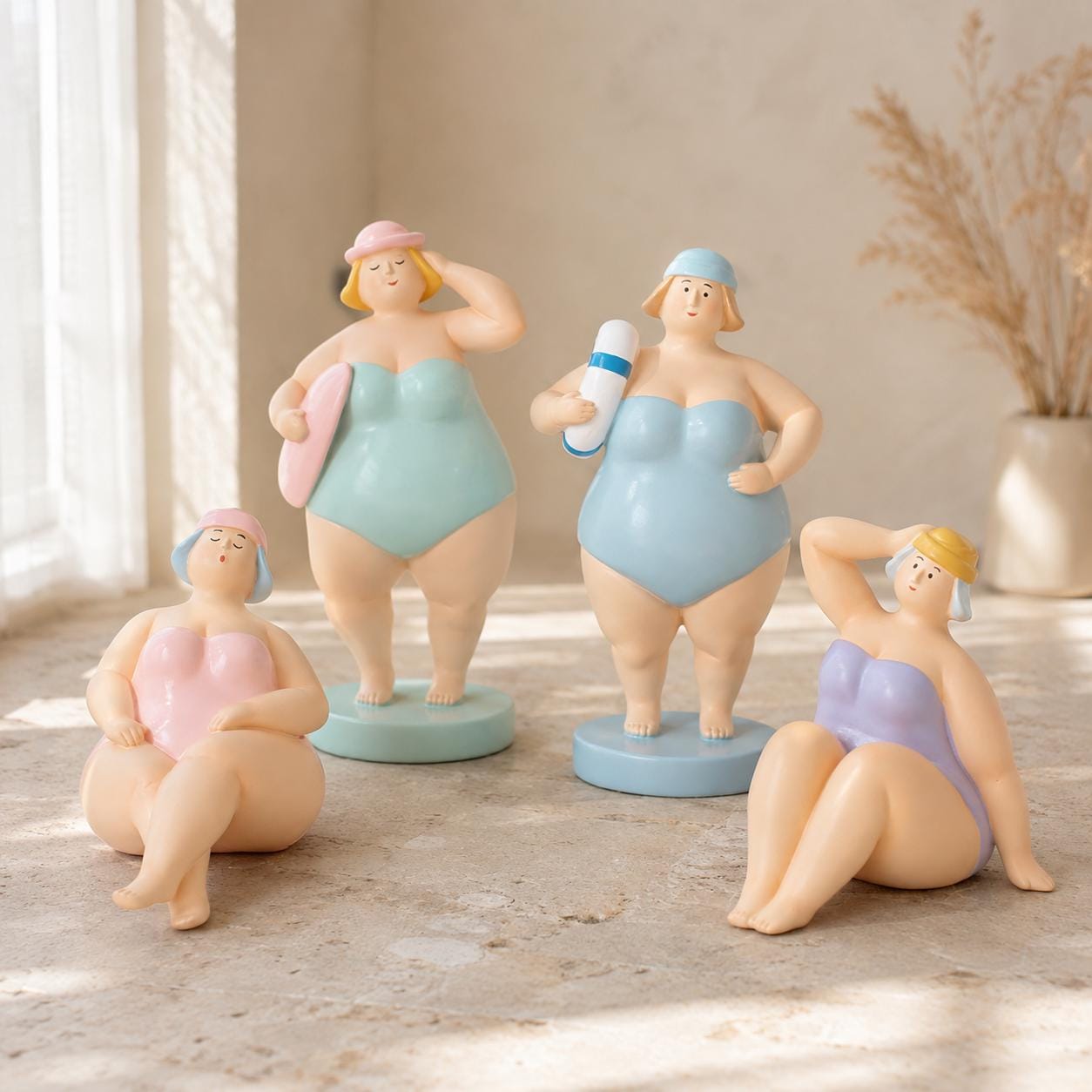 Fat woman figurine - Etsy 日本