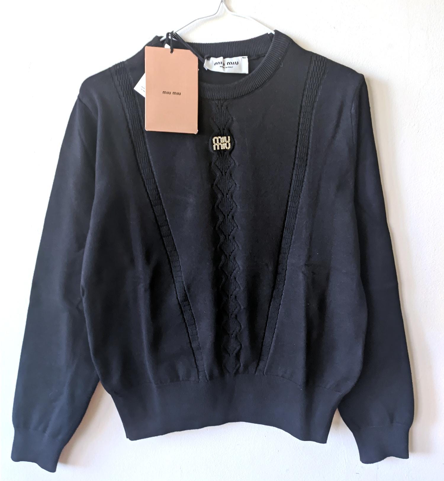 Vintage Miu Miu Sweater - Etsy
