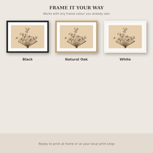 iPad Ink Wallpaper, Asian Decor, Gallery Wall Set, Digital Download, Chinese Ink Painting Print image 7