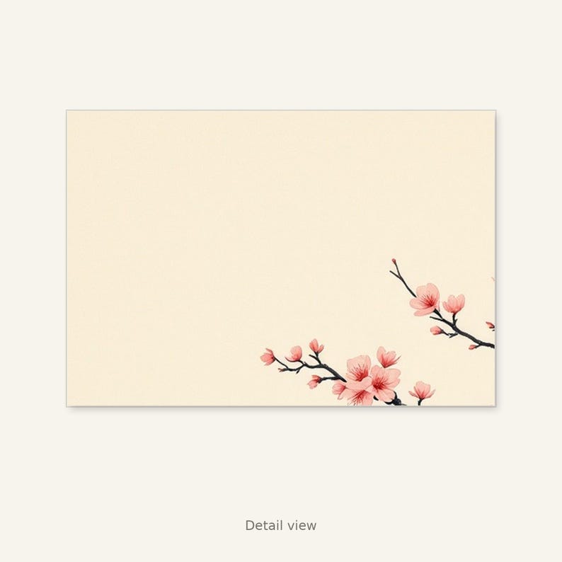 Ink Landscape Wallpaper + Wall Art, Chinoiserie Decor, Gallery Wall Set, Ink Painting Print, Chinese Ink Painting Print image 2