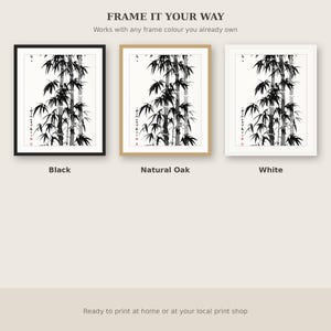 Fondo de pantalla para iPad Ink, estética zen, arte para el comedor, descarga digital imagen 7