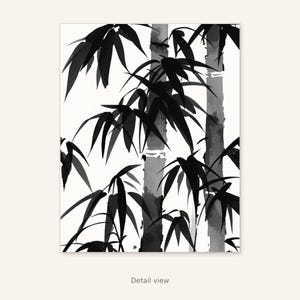 Fondo de pantalla para iPad Ink, estética zen, arte para el comedor, descarga digital imagen 10