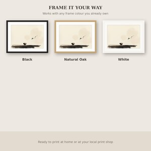 Tea Ceremony Wall Art, Asian Decor, Office Wall Art, Fine Art Print, Ink Wash Painting, Chinese Ink Painting Print image 7