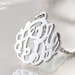 see more listings in the Monogram necklace section