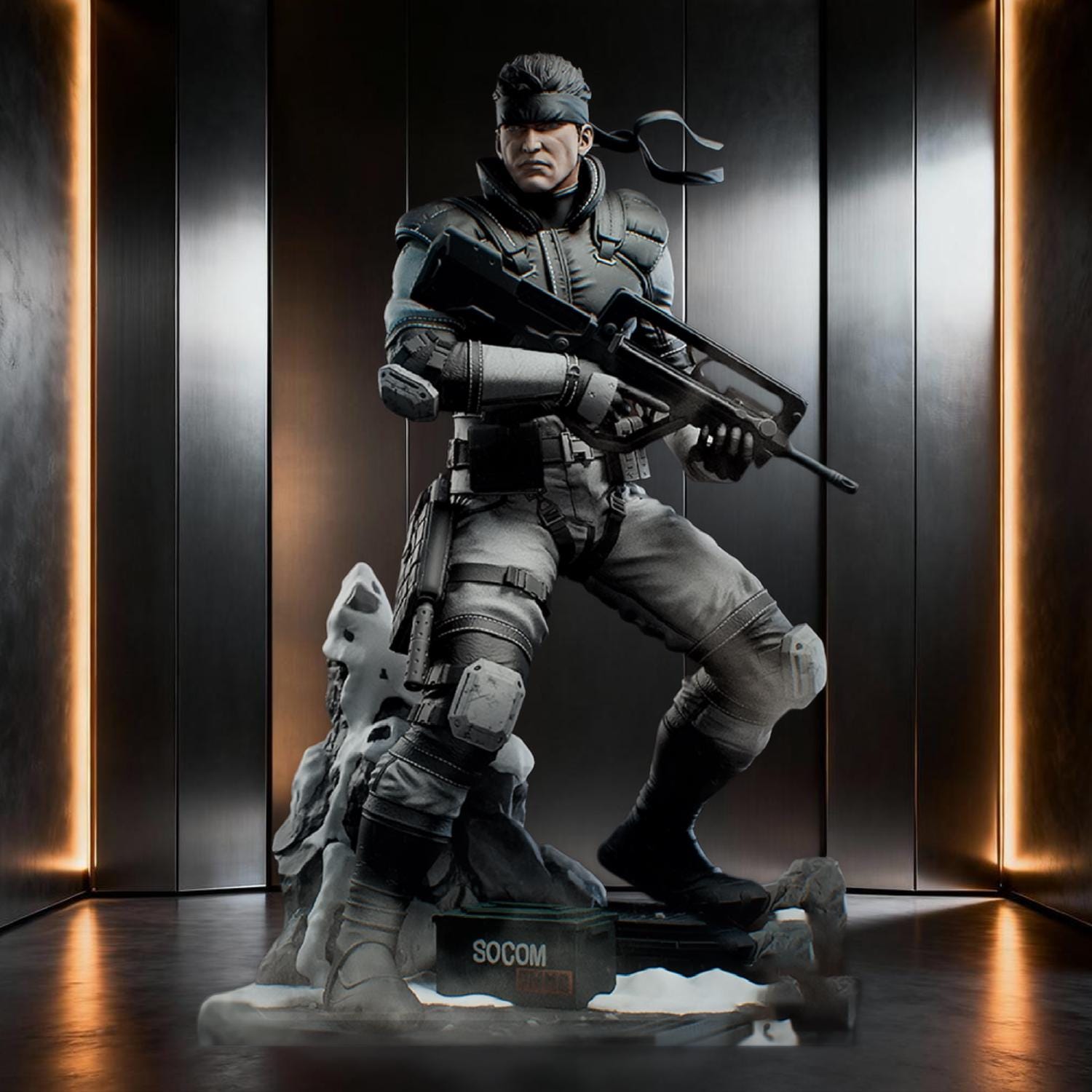 ダミージャケット　L GEAR SOLID おまけ　パンフレット Metal gear solid figure - Etsy 日本