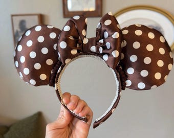 Espresso Polka Dot Mickey-oren
