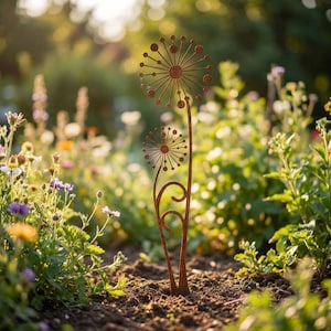 Cortenstahl blumenstecker