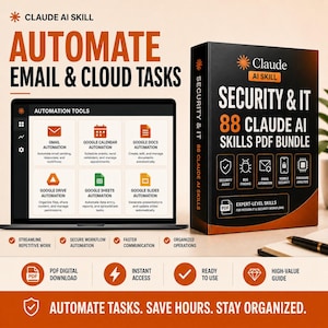 Claude AI Skills Pack for Cybersecurity | 88 Code Review and Security Audit Prompts | Install Guide | Digital Download for Developers