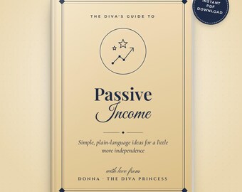 Passive Income Guide for Women PDF, Simple Extra Income Ideas, Beginner Side Hustle Ebook, Financial Independence, Instant Download