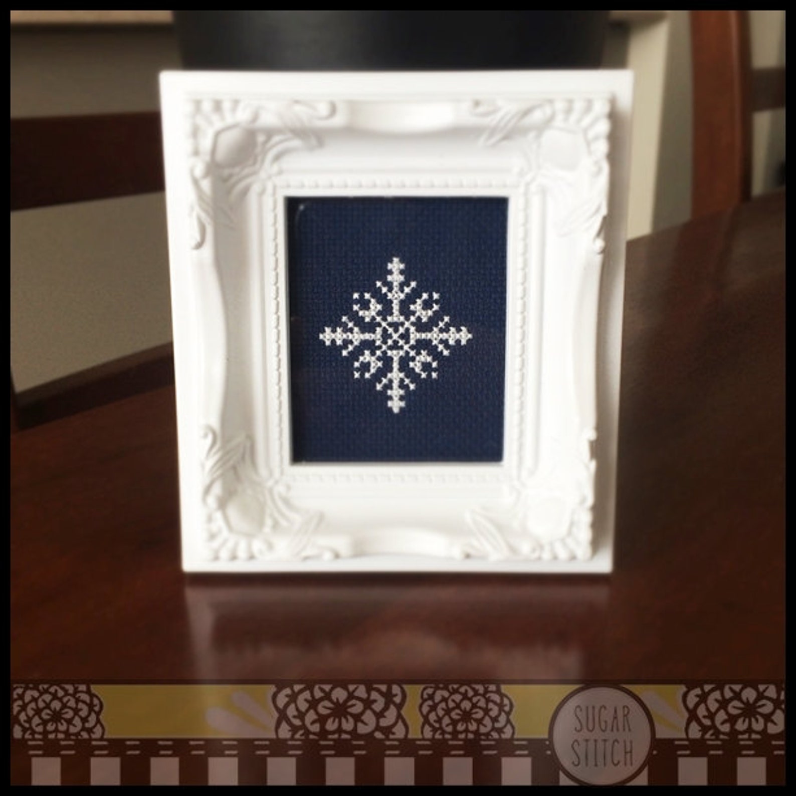 Snowflake #3 Cross Stitch PDF Pattern - Immediate Download From Etsy ...