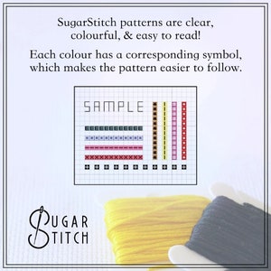 Check List Cross Stitch Pattern ( Printable PDF ) - Immediate Download ...