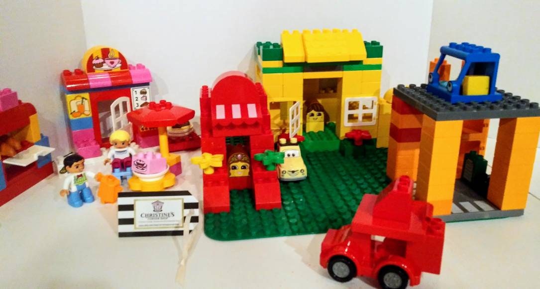 Lego Duplo Village Lego House s Vehicles Bakery Toddler Size Legos Etsy UK