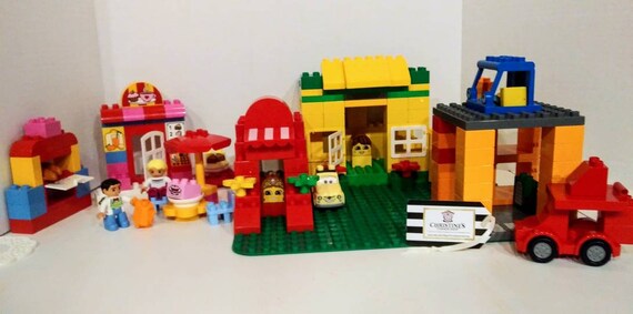 Lego Duplo Village Lego House s Vehicles Bakery Toddler Size Legos