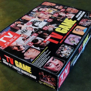 TV Guide Game Vintage TV Trivia Game 1984 Classic TV Board Game image 1
