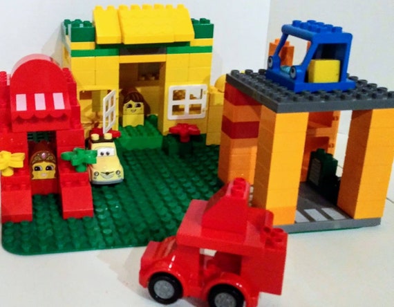 Lego Duplo Village Lego House's Vehicles Bakery Lego per bambini