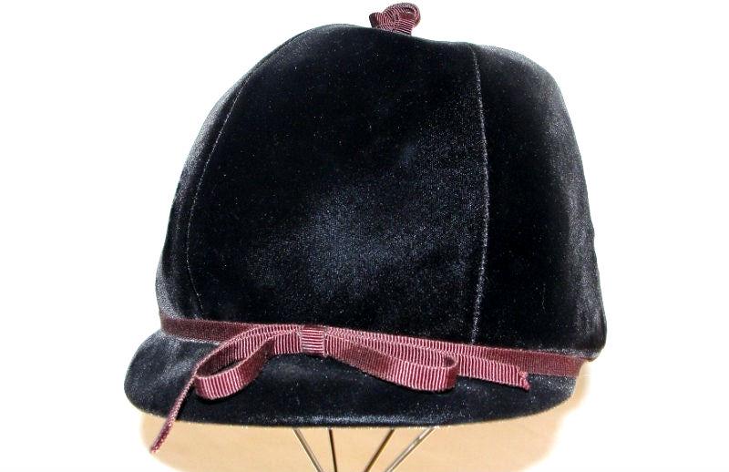 Stylish Brown Velvet  Hat with Button Accents Brown Velvet Hat - Etsy main image 2