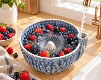 Le Creuset Blueberry Ceramic Stoneware Cocotte With Lid 20oz