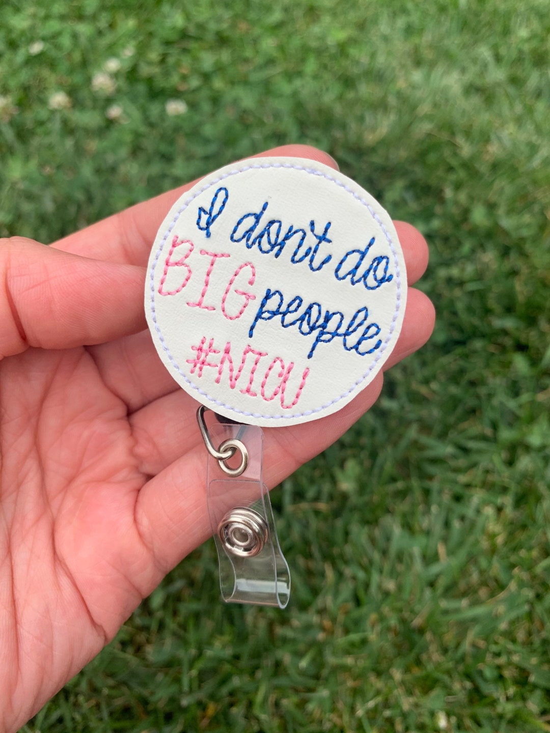 I Dont Do Big People NICU Labour and Delivery Badge Reel ID Holder, Labor  and Delivery -  Canada