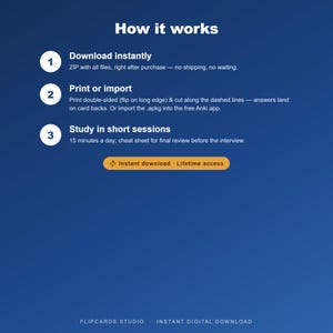 Python Interview Flashcards | 100 Questions & Answers PDF + Anki Deck | Junior Mid Developer Interview Prep | Printable Study Cards image 5