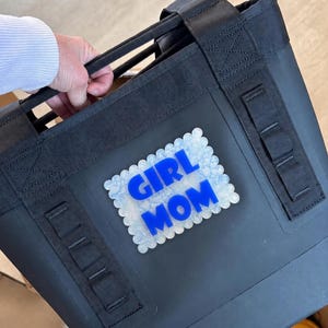 Personalized Patch For Yeti Camino | Acrylic Customed Tote Name Patch | Personalized Bag Charms | Custom Yeti Bag Tags