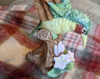 Vintage Lefton Fine China Hummingbird Figurine #01265 4 In