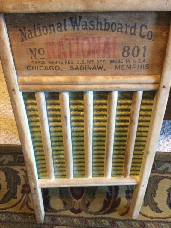 National Washboard Co. Vintage Washboard – Vintage Arts Inc.
